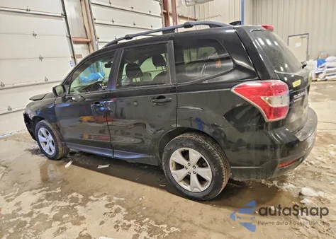 2016 Subaru Forester 2.5I Premium from USA, damaged, VIN JF2SJADC9GH438691